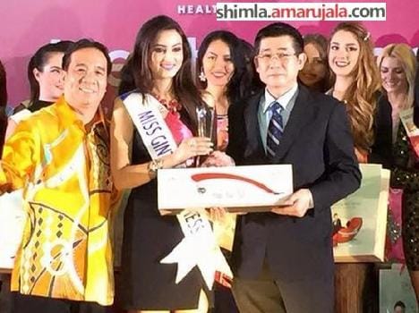 indian princess chandni sharma wins another title at malaysia.