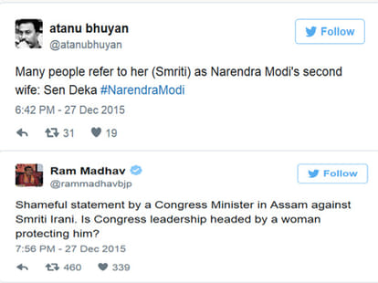 Congress leader passes leud remark on Modi-Irani, BJP to file case