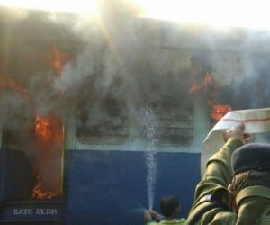shops on fire 