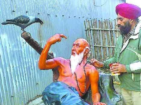 sheikh freed statue in mohali sikh museum
