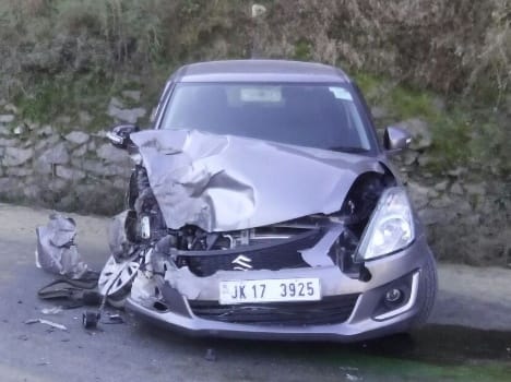 SP Kishtwar injured in road accident