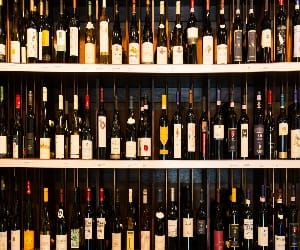 two people arrest with 62 box english wine