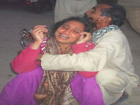The two sides in the conflict six year old child was shot, killed
