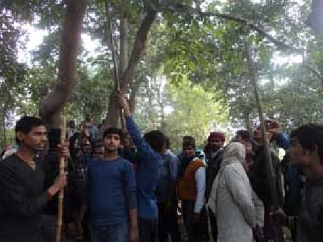 Then show in Rampur leopard , panic rural