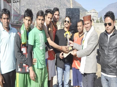 Rudra club won in Basketball