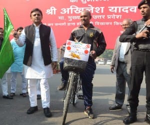 SP govt always respects players says CM Akhilesh Yadav.