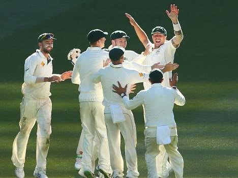 australia won test series against WI