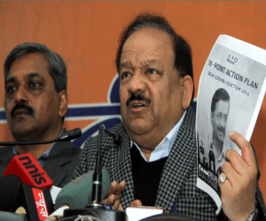  BJP said Kejriwal Natwarlal, asked to resign.