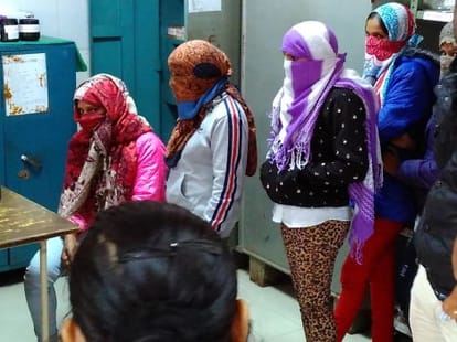 three sex racket caught in rishikesh.