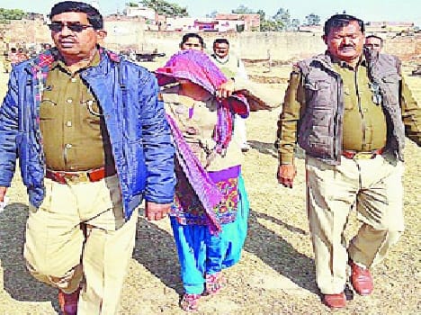 Police rushed to the abduction reported