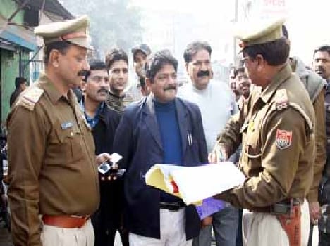 police took action on encroachment 