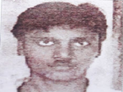 a man murdered and acid thrown on his face