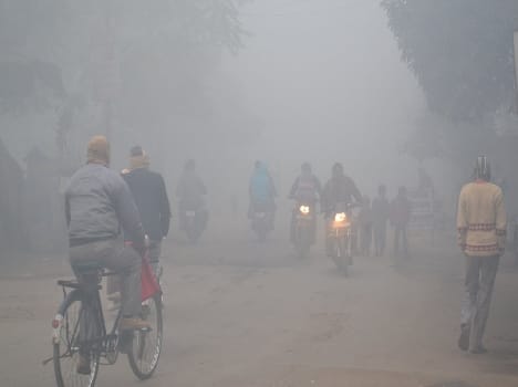 Cold raised havoc, people Titure