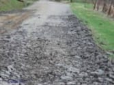 stony path in keerani villege