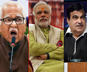 Gadkari will be left in Modi and right Naik