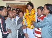 State Secretary Sandeep The reception was Spaiyon