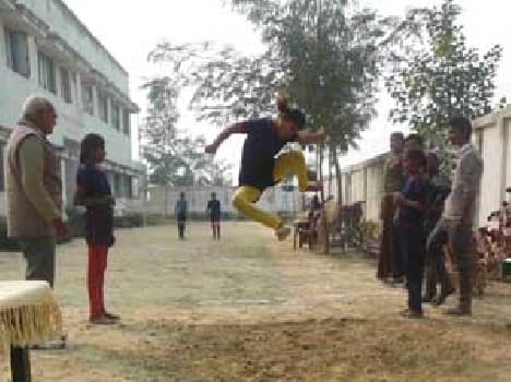 Students show talent in the games