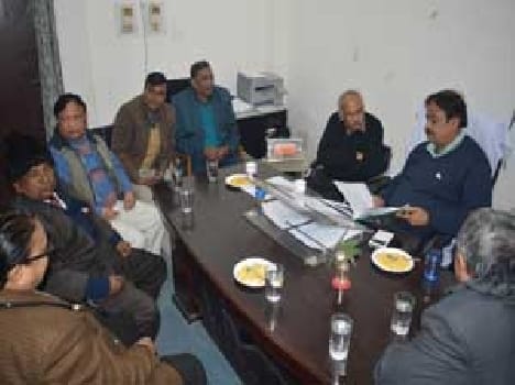 AD health inspection of the district hospital