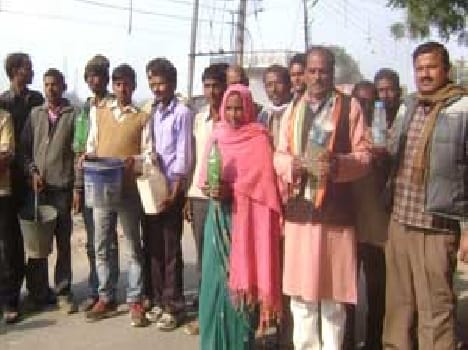 Dirty drinking water raging citizens demonstrated o