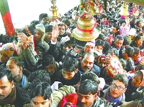 Purnagiri habitation drew crowds of devotees