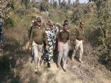 Chhattisgarh - Jharkhand border has