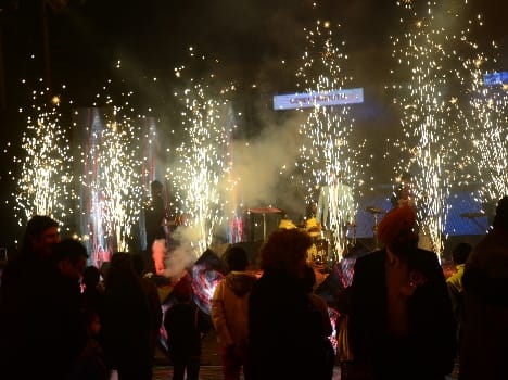 jammu city celebrate new year 2016