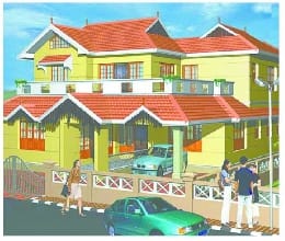 As a notice of unauthorized occupants in the residential colony