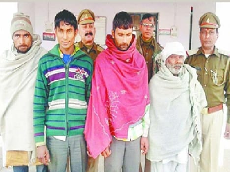 Four cattle thieves were arrested