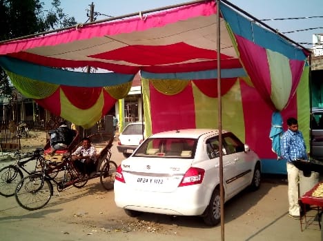 public encroached the shalter spot