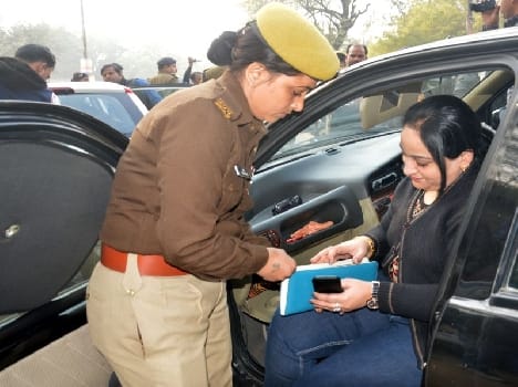 high alert in mathura