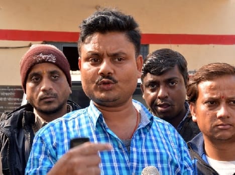 bussinessman rescued from goons