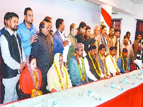 District panchayat president fierce internal peak in SP