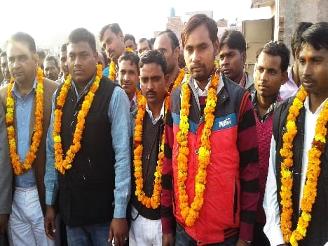 He became the district president and general secretary Vinod