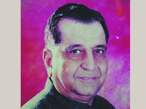 senior congress leader harnam das johar dead