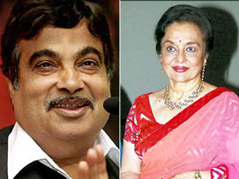 asha parekh lobbied for padma bhushan says nitin gadkari