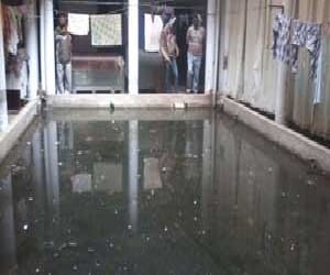 child drowned in house cistern.