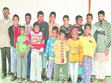 Premdham found shelter in the ashram thirteen orphans