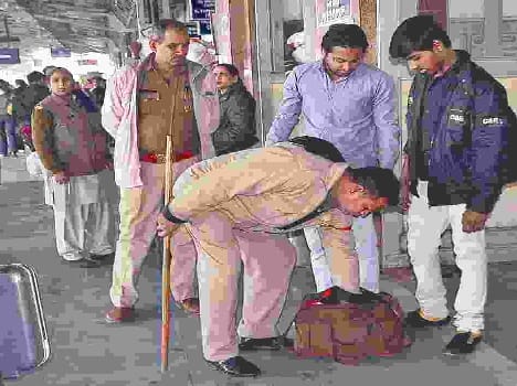 Increased vigilance after the threat of explosions in trains