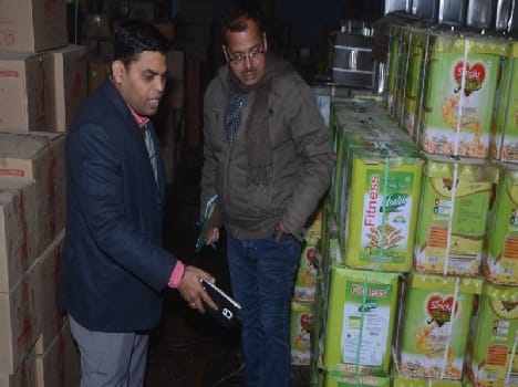 Raided suspected of selling synthetic milk