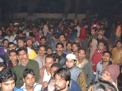 people protest on facebook post about religion