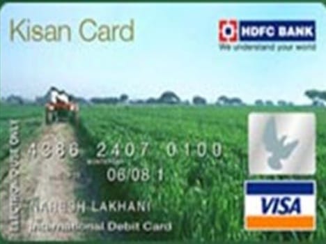 news story on kisan credit card loan