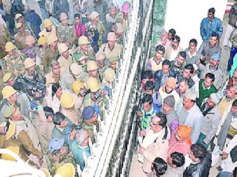 Police reconstructed the house Udaynvira