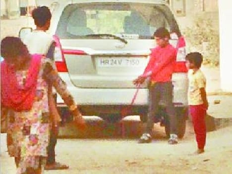 The couple tied the child beating case