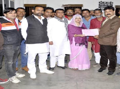 Sarita became the uncontested District Panchayat president