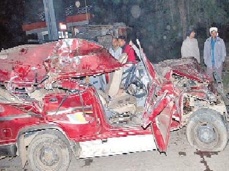 accident meerut