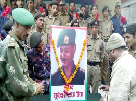  Fateh Singh paid tributes to Shaheed Captain NCC cadets