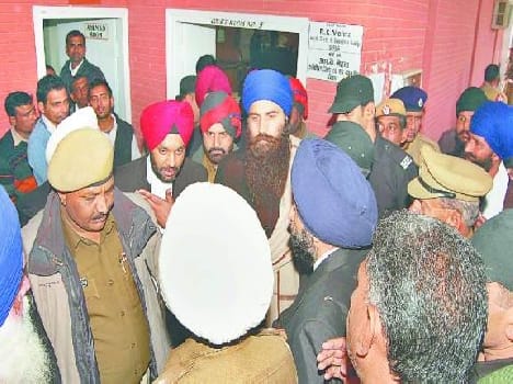 Daduwal's supporters clashed with police during muscle