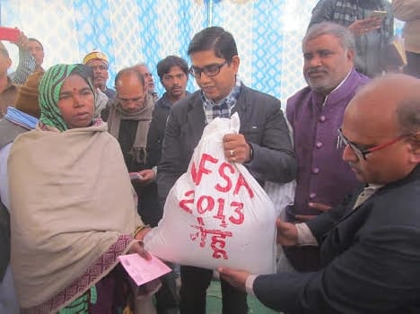 national food security mission in mathura