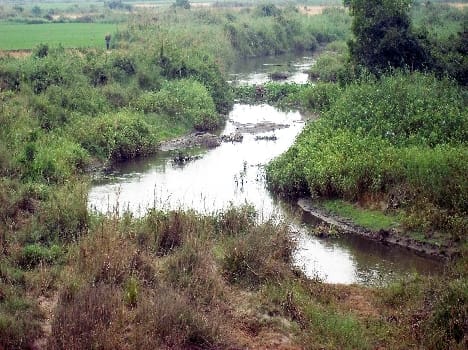 Erased the existence of rivers