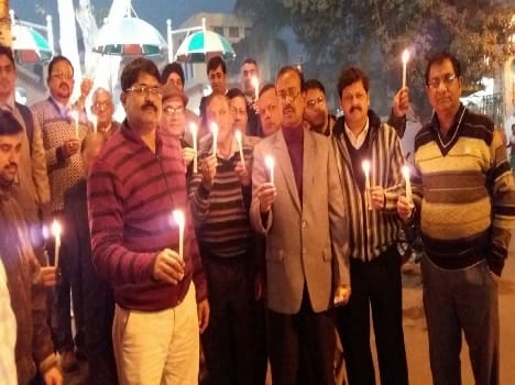 Tribute to the fallen soldiers in Pathankot